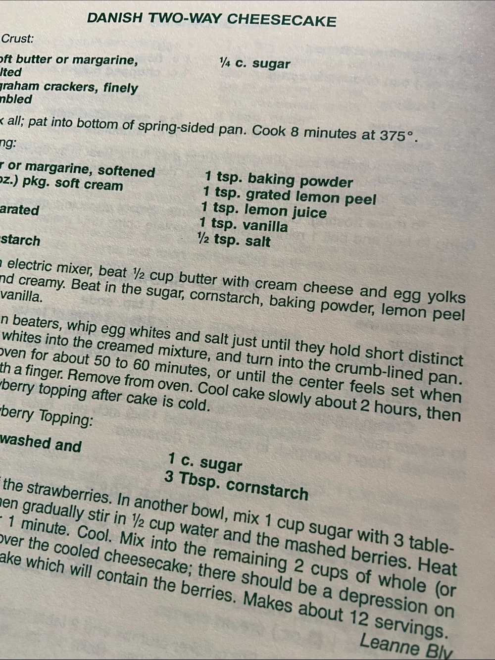 Vintage 90s 1990s OHIO Spiral Cookbook Chagrin Falls OH dessert cookies cake pie